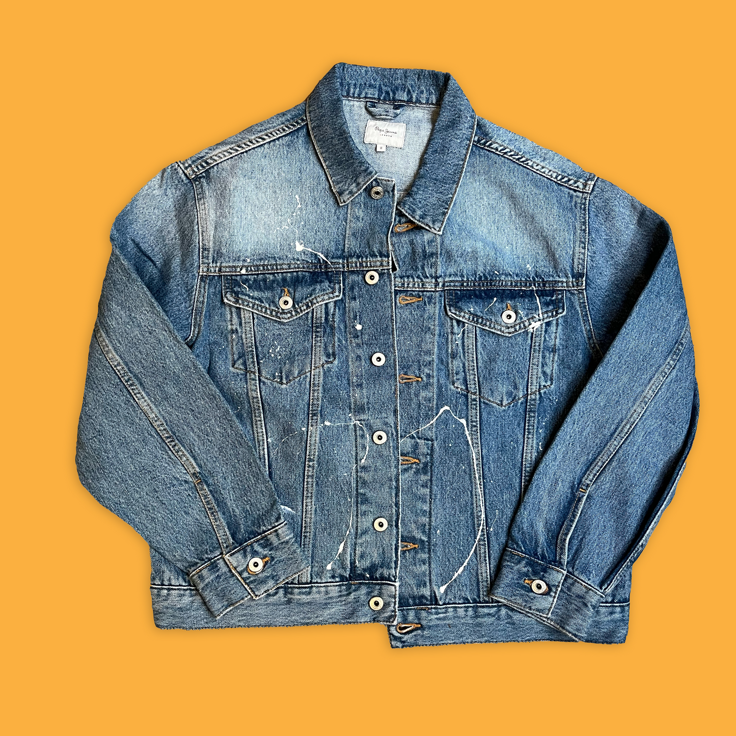 PEPE JEANS HAND-PAINTED JACKET