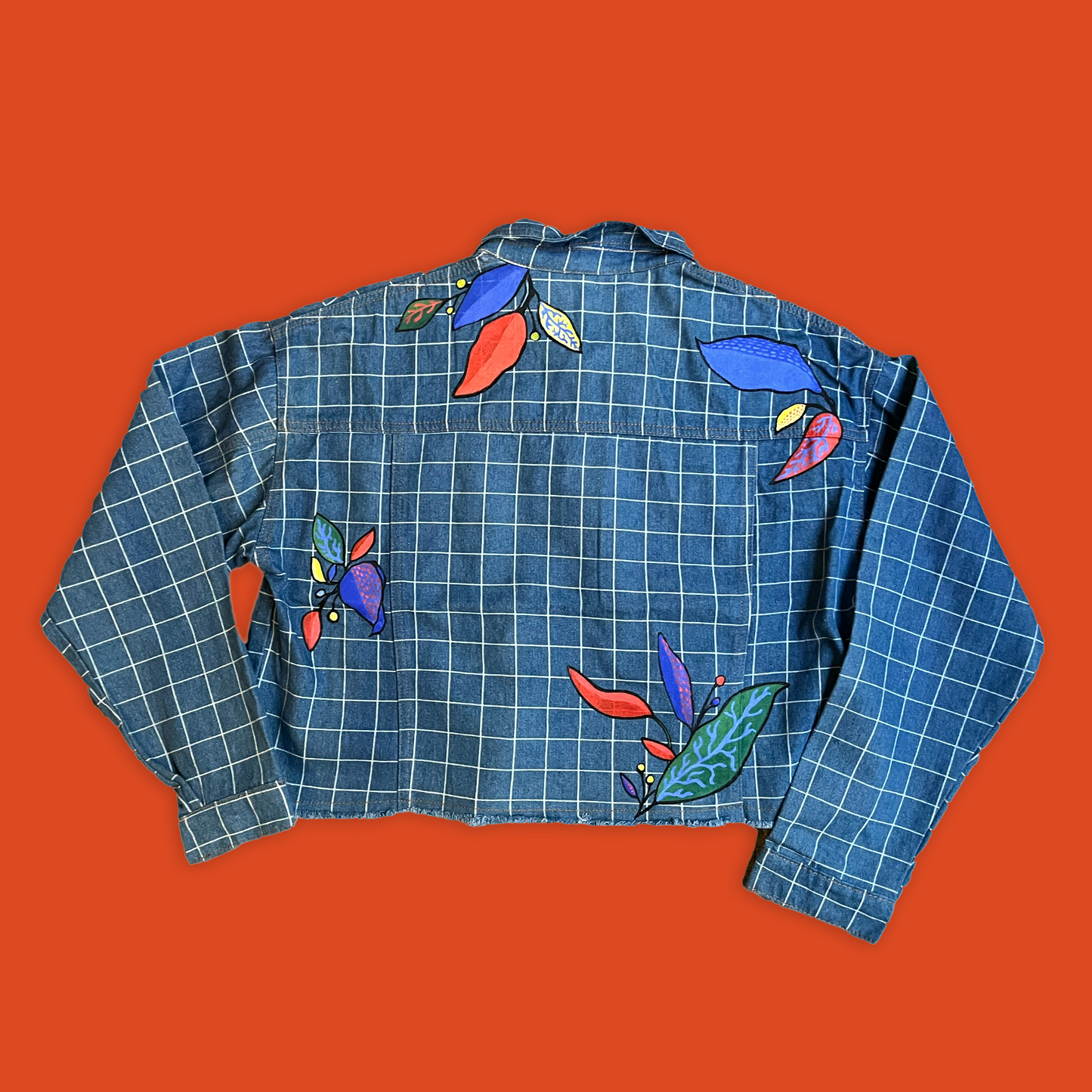 GRID DENIM SHIRT