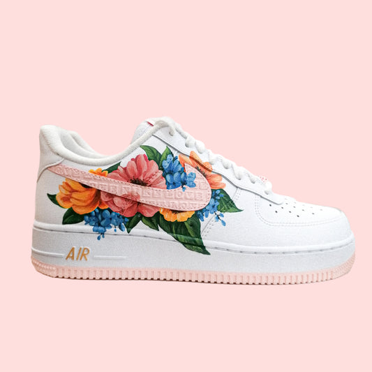 NIKE AF1 - FLORAL PINK