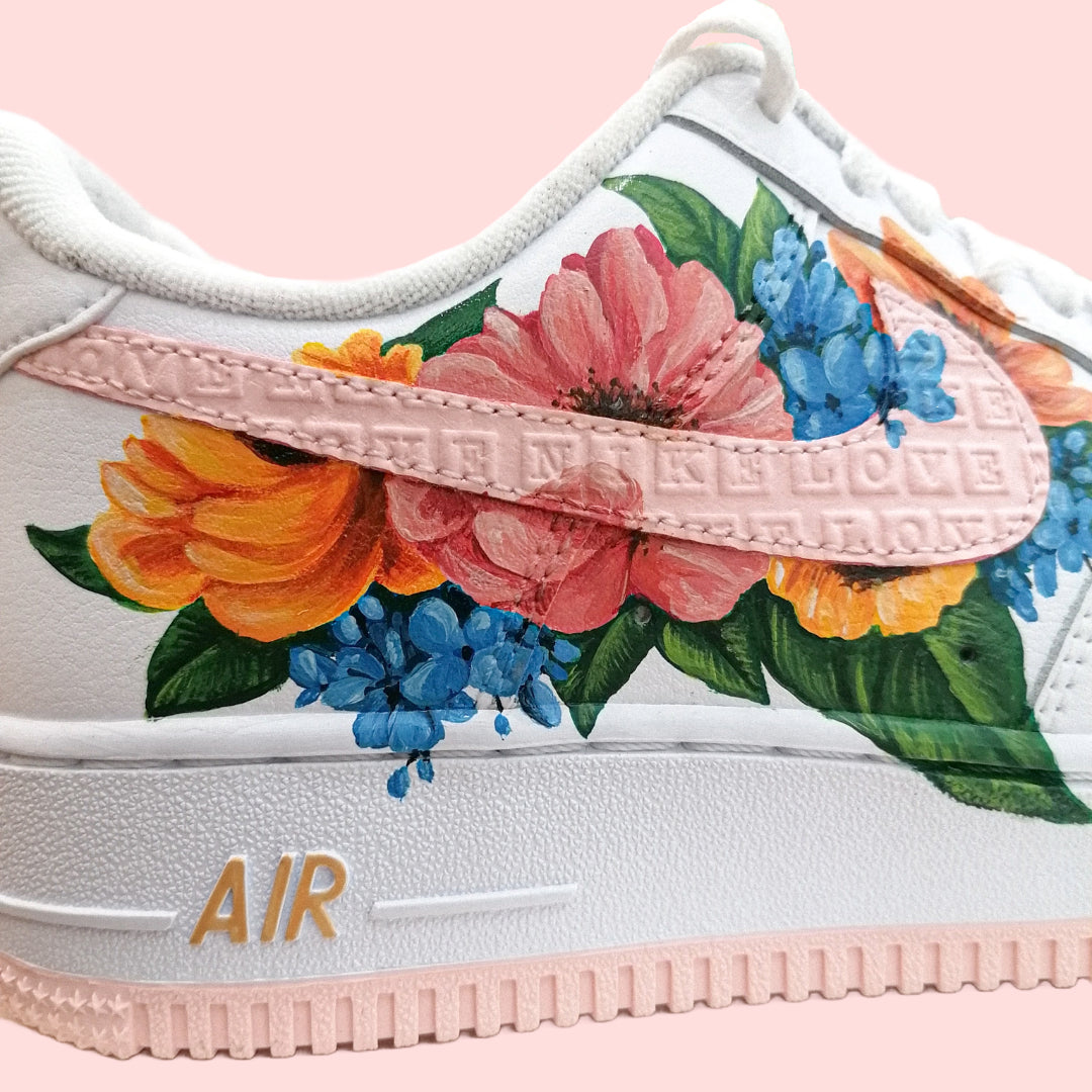 NIKE AF1 - FLORAL PINK